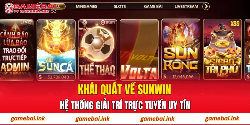 SUNWIN – Nền Tảng Đổi Thưởng Thuộc Top Tìm Kiếm 2026 2 Khái quát về SUNWIN – hệ thống giải trí trực tuyến uy tín