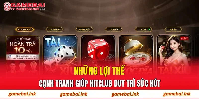 HITCLUB – Giải Đáp Nhanh Các Vấn Đề Thường Gặp Cho Hội Viên 2 Những lợi thế cạnh tranh giúp HITCLUB duy trì sức hút